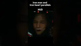 Iron heart x Iron man🔥 parallels 