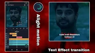 Text spread effect  alight motion preset and xml by MZ Creation 😍(1k special)