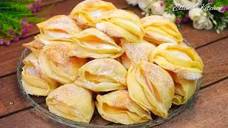 Tender as Ice Cream! Shells with an amazing filling in 10 minutes! Simple and delicious!