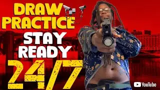 Draw Practice In My Pajama’s‼️(Pistol Draw From Concealment)