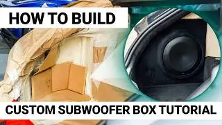 Custom Subwoofer Box Build in Just 20 Minutes