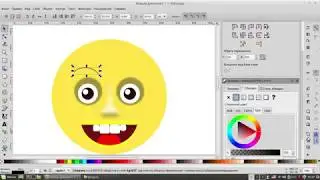inkScape. Рисуем Простого Персонажа. Колобок