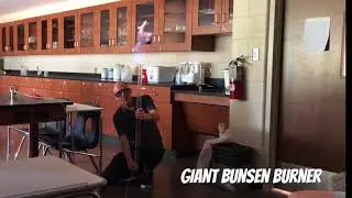 Giant Bunsen Burner
