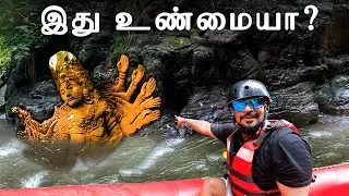 பாலி நதிக்கரையில் செதுக்கப்பட்ட  ராமாயண சிற்பங்கள்!