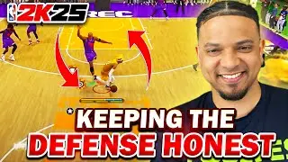 KEEPING THE DEFENSE HONEST ON NBA2K25 @nba2k @BEARDABEAST