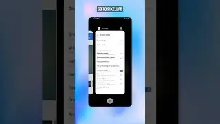 How To Use Dark Mode In PixelLab
