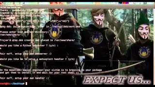 Metasploit Payload Debian  deb Package trojan Generator Script in Backtrack 5 R3