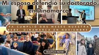 Mí esposo terminó su doctorado👨‍🎓Nuestra bebé cumplió 2 meses👶🏻 #suscribete #vlogfamiliares #vlog