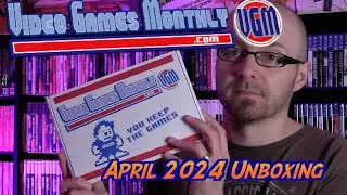 Video Games Monthly - April 2024 Unboxing