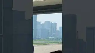 Hangzhou from the train China #travel