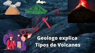 GEOLOGO explica ¿Qué TIPOS DE VOLCANES ? el 4 te SORPRENDERA 🌎🌋