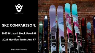 Ski Comparison: Blizzard Black Pearl 88 vs. Nordica Santa Anna 87