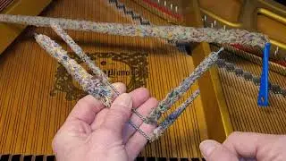 altering a swab for soundboard cleaning
