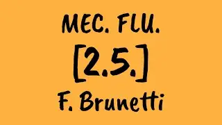 [ 2.5. Brunetti ] | Exercícios de MecFlu