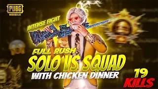 Master Your Skills: PUBG Mobile Solo vs Squad with 19 Kills!