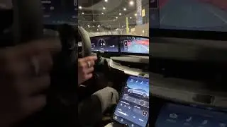 Lucid Air launched indoors! 😳#Lucid #launch #cas2024 #shorts