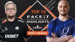 Top 10 BEST FACEIT plays in August (2022)