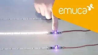 How to connect LED light strip with sensor | Emuca