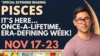 Pisces - OUT WITH THE OLD, IN WITH NEW MOON CHANGING *EVERYTHING* FOR YOU 🙌🌠 Tarot Horoscope