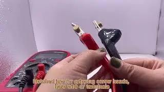 NUELEAD Safety 4mm Banana Plug to Bed of Nails Clip Test Lead Wire Cable Set
