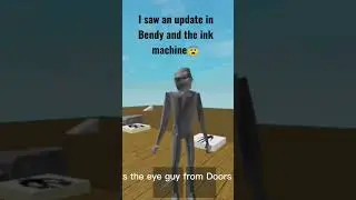 Isaw an update on bendy and the ink machine😱