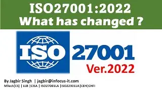 ISO27001:2022 What has changed | 2022 Update