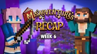 SECRET Guilds & Fishing Ponds?! - Minecraft Misadventures Recap Week 6