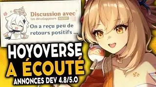 HOYOVERSE A ENTENDU LES PLAINTES ! Annonces devs 4.8/5.0 Genshin Impact