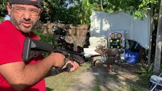 Crossbow Adder penetrating a frying pan using ￼bodkin tips