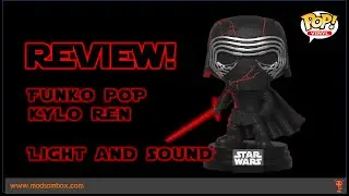 [ Review !! ] Funko POP Kylo Ren Supreme Leader Light & Sound