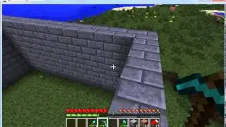 Возвожу 2 слой стены \I lift 2 layer of the wall