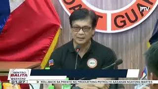 Pagkalat ng langis mula sa lumubog na barko sa Limay, Bataan, kontrolado ayon sa PCG