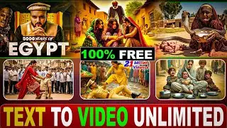 Unlimited FREE AI 4K📺Video Generator | Open Source Text to Video AI | Image to 4k Video Maker 2025