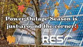 Emergency Back-Up Power from RES - Don't get caught in the dark!