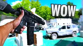 This Paintball G*N is SO Accurate!!   Barrie Paintball and Airsoft  Magfed paintball
