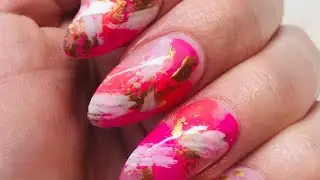 Easy Abstract Art Gel Polish Design - How To