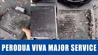 Abang Azbi | Perodua Viva Major Service Aircond Kereta