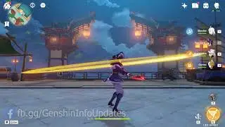 Yunjin auto attack feel's like she is dancing【Genshin Impact】