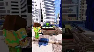 Minecraft: UFO Spaceship Build 🛸 #shorts #alien
