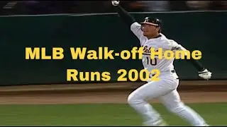 MLB Walk-off Home Runs 2002