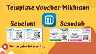 Cara Ganti Template Voucher Mikhmon - Lebih Keren dan Bagus 🤩