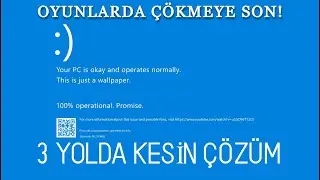 3 Yolda Oyun Donmasına %100 Çözümler!