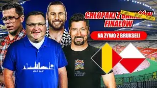 LIGA NARODÓW, MECZ BELGIA - POLSKA JUŻ ZA MOMENT! JESTEŚMY NA STADIONIE W BRUKSELI