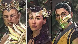 All Characters' Dialogues with Liu Kang after Defeat Final Boss - Mortal Kombat 1