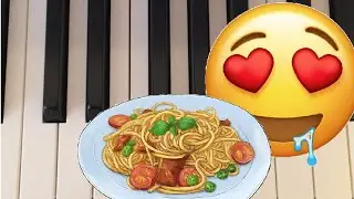 Макароны с кетчупом 🍝 КАК ИГРАТЬ на ПИАНИНО
