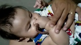 BABY EATS OCTOPUS (Niel Paulo @6months 5/6/24)