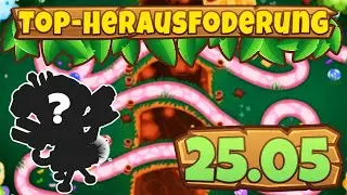 Top-Herausforderung 25.05.2025 - Bonbon-Wasserfälle [#BloonsTD6]