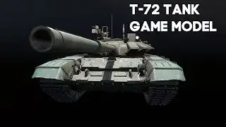 T-72 Tank for Game