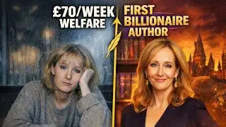 She Was on Welfare Writing in Cafés - Became First Billionaire Author (J.K. Rowling Story)