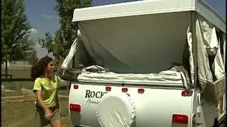 Rockwood Freedom Popup Camper Setup - Factory Video
